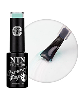 NTN Premium Easy Breezy Gummy Base 2in1 Baza Średnio Elastyczna Kauczukowa Do Paznokci Nr 5 5g