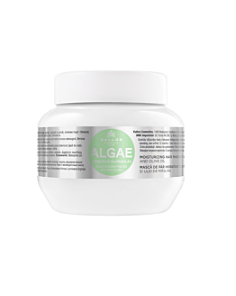 Kallos KJMN Algae Moisturizing Hair Mask nawilżająca maska do włosów z ekstraktem z alg i oliwą z oliwek, 275ml