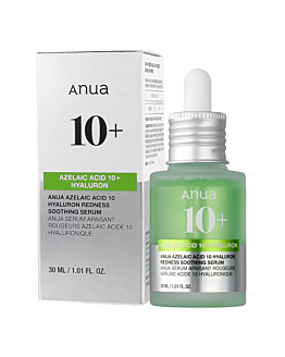 Anua Azelaic Acid 10 Hyaluron Redness Soothing Serum, kojące serum do twarzy, 30ml