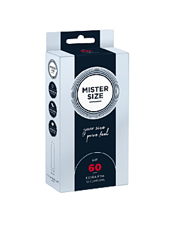 Condoms 60 Mm 10 Pieces Mister.Size