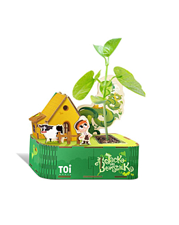 Habarri Domek DIY z ogródkiem Puzzle 3D - Ogródek Jack'a