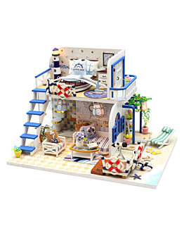 Habarri Miniaturowy domek - Lazurowy poranek