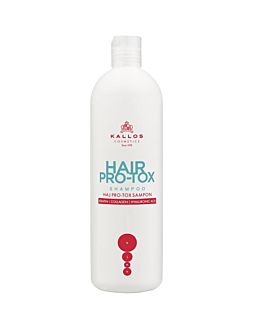 Kallos Hair Pro-Tox Hair Shampoo szampon do włosów z keratyną kolagenem i kwasem hialuronowym, 500ml