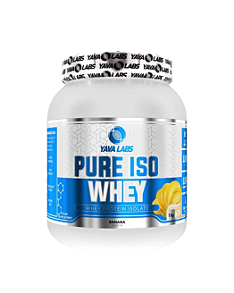 Yava Labs Pure Iso Whey Izolat białka serwatkowego smak banan
