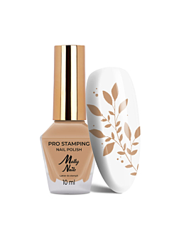 MollyNails PRO Stamping Lakier Do Stempli Nude Nr 27 10 ml