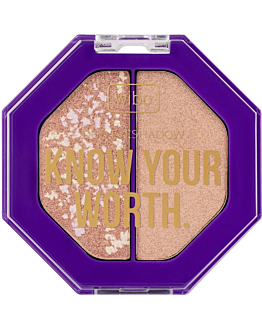 Wibo Know Your Worth Duo Eyeshadow cienie do powiek 3 Selfish, 5g