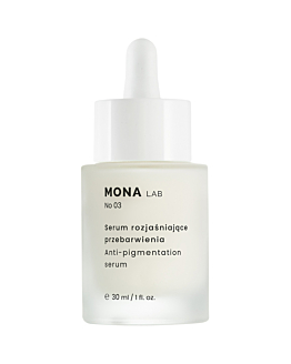 MONA Lab® No 03 Serum rozjaśniające przebarwienia zmniejszenie, rozjaśnienie przebarwień