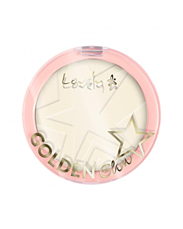 Lovely Golden Glow Powder korygujący puder do twarzy 1 Banana, 10g