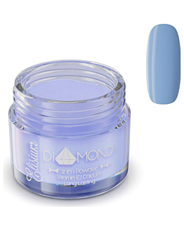 Elisium Diamond 2in1 Powder proszek do manicure tytanowego DB705 Distant Blue, 23g