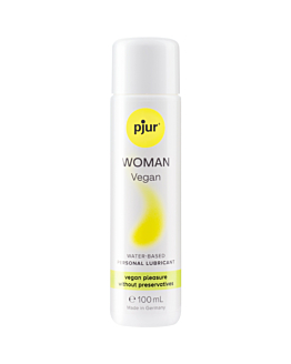 Wegański Lubrykant Wodny Pjur Woman Vegan Waterbased 100 Ml Pjur