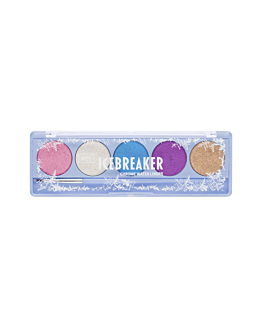 Wibo Icebreaker Chrome Water Liners paleta metalicznych eyelinerów, 5g