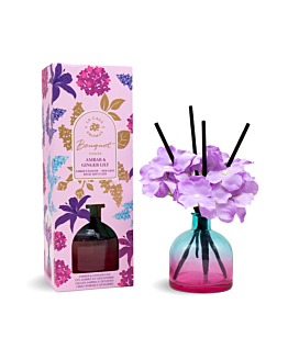 La Casa de los Aromas Flower Bouquet patyczki zapachowe Bursztyn & Lilia Imbirowa, 170ml