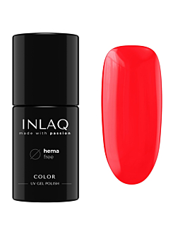 INLAQ Lakier Hybrydowy HEMA Free, Red Devil