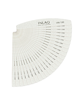 INLAQ Pilnik do Paznokci Łódka 100/180, 25 szt.