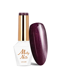 MollyNails I'm Nudelover Liquid Violet Lakier Hybrydowy UV LED Nr 528 8 g