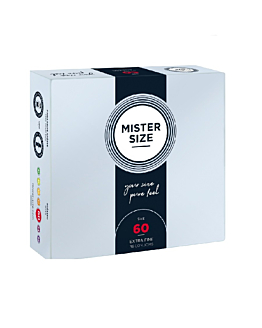 Condoms 60 Mm 36 Pieces Mister.Size
