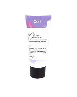 Quiz Cosmetics Moisturizing Serum & Primer Good Choice nawilżające serum i baza pod makijaż 2w1 wzbogacony witaminą E i aloesem, 30ml