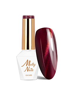 MollyNails Reds Cat Eye Red Lakier Hybrydowy UV LED Nr 234 8 g