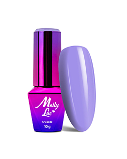 MollyLac Yoghurt Lakier Hybrydowy UV LED Nr 122 Lily Blossom 10 g