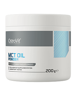 OstroVit Olej MCT w proszku 200 g o smaku naturalnym