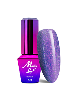 MollyLac Winter Crystalize Lakier Hybrydowy UV LED Nr 225 Forever Young 10 g