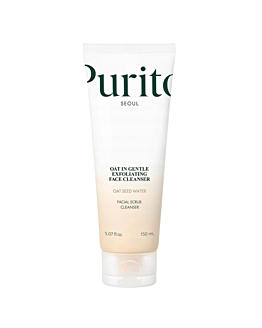 PURITO SEOUL - Oat In Gentle Exfoliating Face Cleanser, żel oczyszczający do mycia twarzy, 150 ml