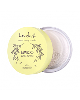 Lovely Bamboo Loose Powder transparentny puder bambusowy do twarzy, 5.5g