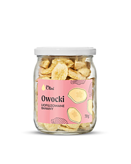 Olini Owocki Banany liofilizowane 70 g