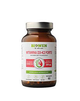 Biowen Witamina D3 + K2 Forte