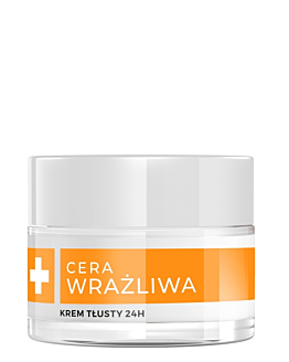 AA Cera Wrażliwa Krem tłusty do cery suchej i normalnej 24 h