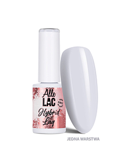 AlleLac Whites W2 Light Grey Lakier Hybrydowy UV LED 6 g