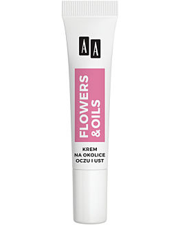 AA Flowers & Oils 75+ Odbudowa Krem przeciwzmarszczkowy na okolice oczu i ust