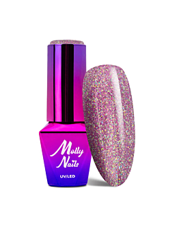 MollyNails Shocking Shine Raw Lakier Hybrydowy UV LED Nr 681 8 g