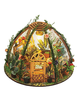 Habarri Miniaturowy domek - Słońce w kwiatach