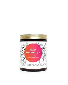 Lullalove Rozświetlająca pasta peelingująca
