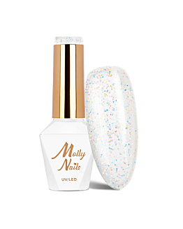MollyNails Winter Crystalize Morning Light Lakier Hybrydowy UV LED Nr 220 8 g