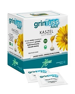 Aboca Grintuss Adult, Tabletki do ssania