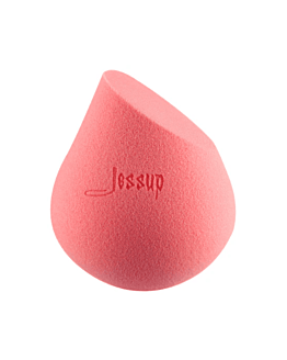 Jessup Shell Pink Makeup Sponge, gąbka do makijażu różowa, 1 szt