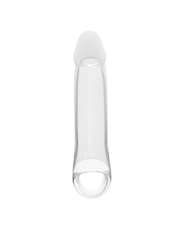 Dream Toys Ramrod Penis Extender With Ball Strap nakładka wydłużająca penisa Clear