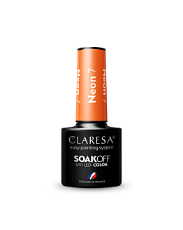 Claresa Soak Off UV/LED Neon lakier hybrydowy 7, 5g
