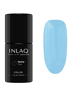 INLAQ Lakier Hybrydowy HEMA Free, Cornflower