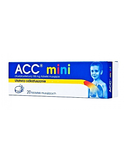 ACC mini 100mg Tabletki musujące 