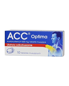 ACC Optima 600 mg Tabletki musujące