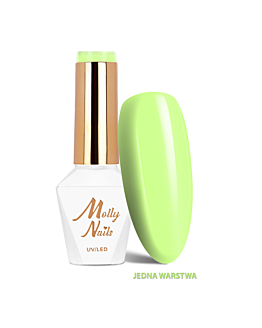 MollyNails Vivid Vibes Lime Fever Lakier Hybrydowy UV LED Nr 280 8 g