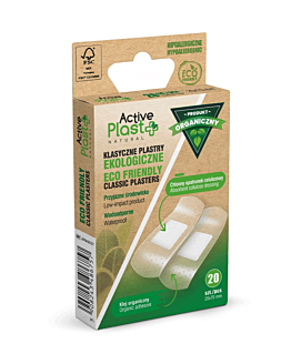 Active Plast Natural ECO Friendly, Plastry opatrunkowe