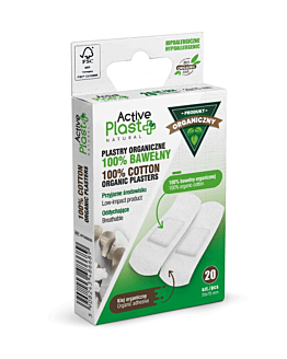 Active Plast Natural BIO, Plastry opatrunkowe, 2x7cm