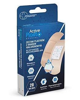 Active Plast Special, Zestaw plastrów z kwasem hialuronowym