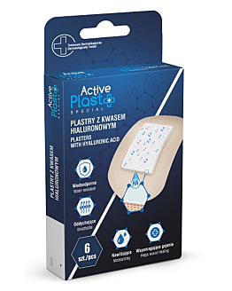 Active Plast Special, Plastry opatrunkowe z kwasem hialuronowym