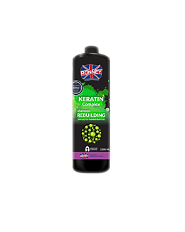 Ronney Keratin Complex Professional Shampoo Rebuilding odbudowujący szampon do włosów suchych i łamliwych, 1000ml