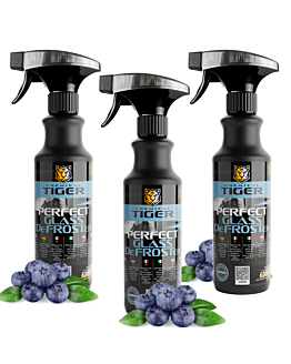 Chemical Tiger Odmrażacz do szyb lusterek zamków auta o zapachu Jagody 3x 500ml